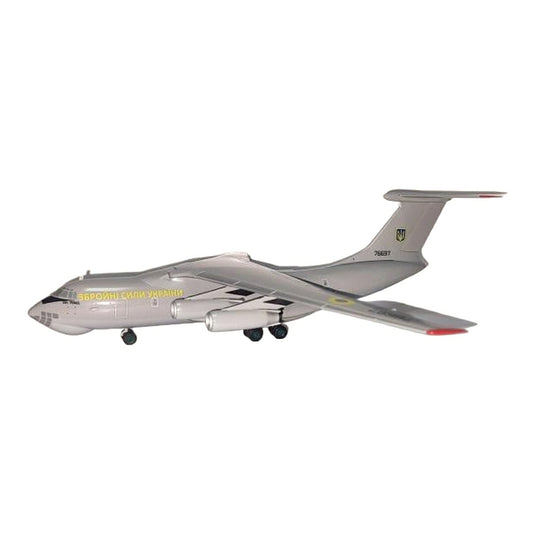ウクライナ空軍 Ukrainian Air Force イリューシン IL-76 / KUM Models 1/200 飛行機模型 ミリタリー