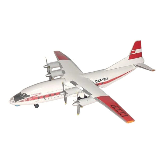 アエロフロート・ポーラー Aeroflot Polar アントノフ An-12 / KUM Models 1/200 飛行機模型 旅客機