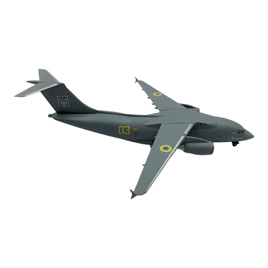 ウクライナ空軍 Ukraine Air Force アントノフ An-178 / KUM Models 1/200 飛行機模型 ミリタリー