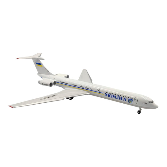 ウクライナ政府 Ukraine Government イリューシン IL-62M / KUM Models 1/200 飛行機模型 ミリタリー