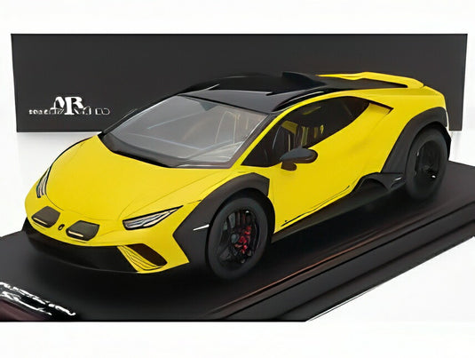 LAMBORGHINI HURACAN STERRATO 2022 ジアロ イエローブラック/ MR Collection 1/18 99台限定ミニカー