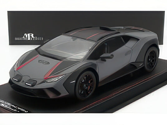 LAMBORGHINI HURACAN N 63 STERRATO 2022 GRIGIO VULCANO MATT GREY/MR-MODELS 1/18ミニカー