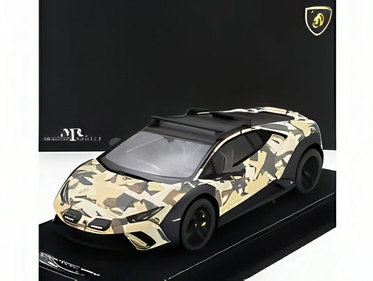 LAMBORGHINI HURACAN STERRATO 2022 サッビア サンドカモフラージュ/ MR Collection 1/18 99台限定ミニカー