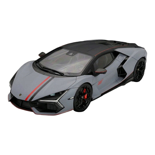 Lamborghiniランボルギーニ Revueltoレヴエルト NA63 2026 グレー/オレンジ 63台限定 ショーケース付 / MR Collection 1/18 ミニカー