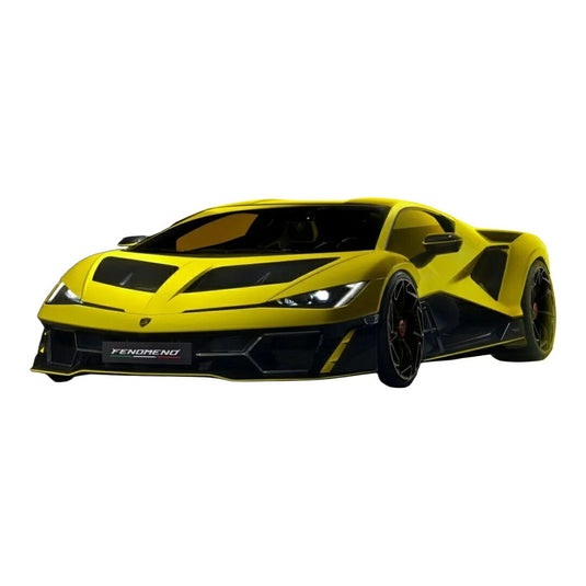 【予約】2026年発売予定 Lamborghiniランボルギーニ FENOMENO 2025 イエロー ブラック 展示ケース付き 限定版 / MR Collection 1/18 ミニカー