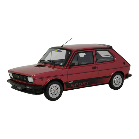 Fiatフィアット 127 Sport 70HP 1981 レッド / LAUDO 1/18 ミニカー