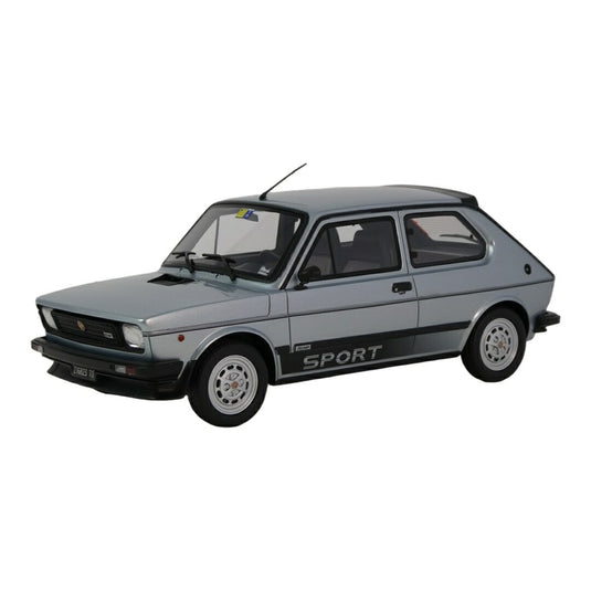 Fiatフィアット 127 Sportスポーツ 70HP 1981 シルバー / LAUDO 1/18 ミニカー