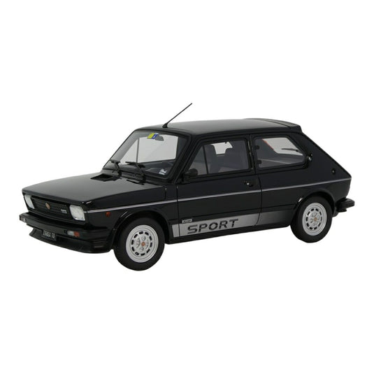 Fiatフィアット 127 Sportスポーツ 70HP 1981 ブラック / LAUDO 1/18 ミニカー