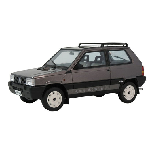 Fiatフィアット Pandaパンダ 4x4 Sisleyシシー 2 1989 グレー / LAUDO 1/18 ミニカー
