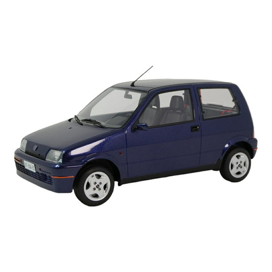 Fiatフィアット Cinquecentoチンクエチェント Sporting 1996 ブルー / LAUDO 1/18 ミニカー