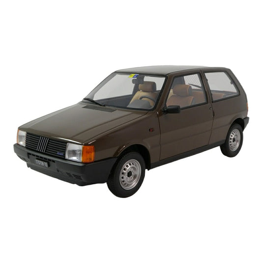 Fiatフィアット Unoウーノ 45 1983 ブラウン / LAUDO 1/18 ミニカー