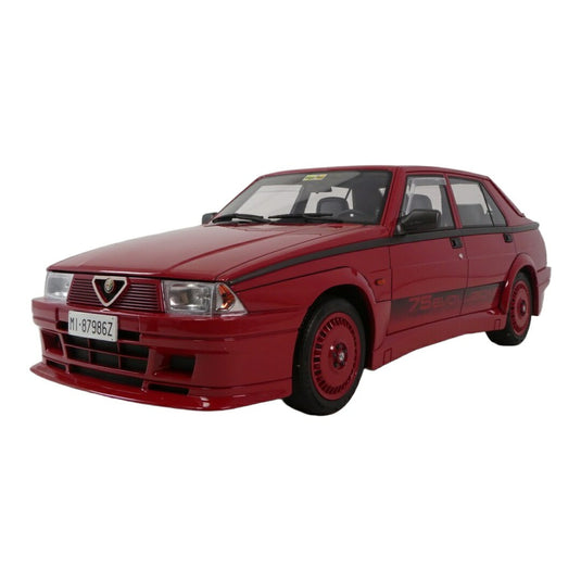 Alfa Romeoアルファロメオ 75 1.8i ターボ エヴォルツィオーネ 1986 レッド / LAUDO 1/12 ミニカー