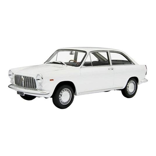 Autobianchiアウトビアンキ Primulaプリムラ クーペ 1965 ホワイト / LAUDO-RACING 1/18 ミニカー