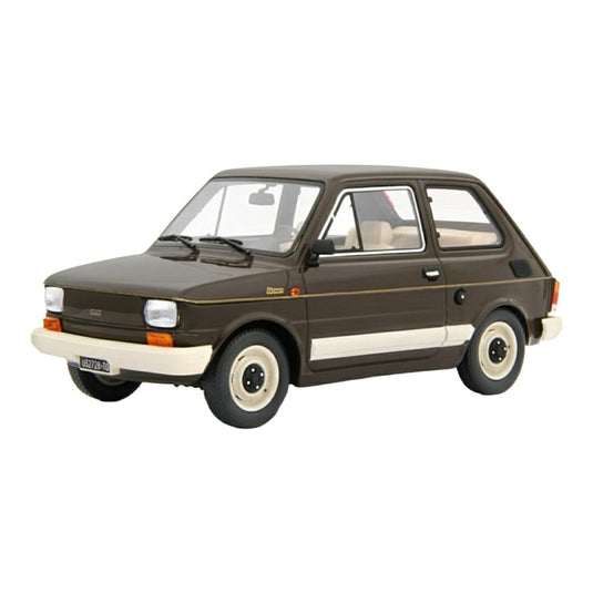 Fiatフィアット 126 Personal 4 1980 ブラウン / LAUDO-RACING 1/18 ミニカー