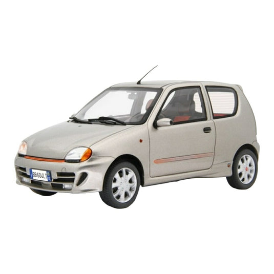 Fiatフィアット 600 スポーティング アバルト 1998 シルバー / LAUDO-RACING 1/18 ミニカー