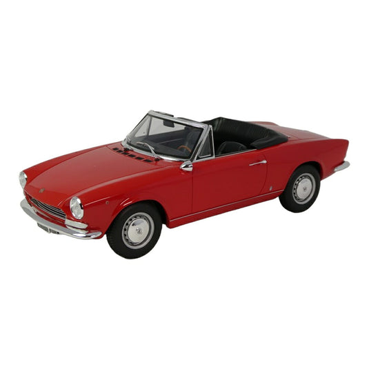 Fiatフィアット 124 スポーツスパイダー 1968 レッド / LAUDO 1/18 ミニカー