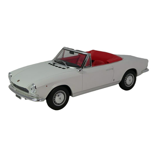 Fiatフィアット 124 スポーツスパイダー 1968 ホワイト / LAUDO 1/18 ミニカー