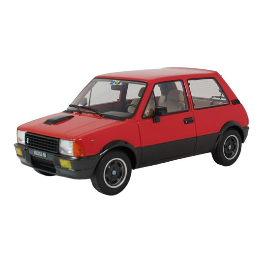 Innocentiイノチェンティ De Tomasoデトマソ Turbo 1983 レッド / LAUDO 1/18 ミニカー
