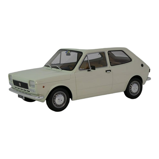 Fiatフィアット 127 1stシリーズ 3P 1972 ホワイト / LAUDO 1/18 ミニカー