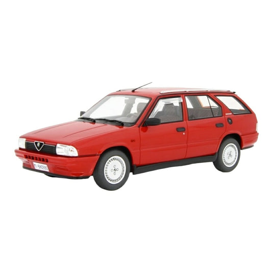 Alfa Romeoアルファロメオ 33 1.7 Q.V. Sport Wagon 1988 レッド / LAUDO-RACING 1/18 ミニカー