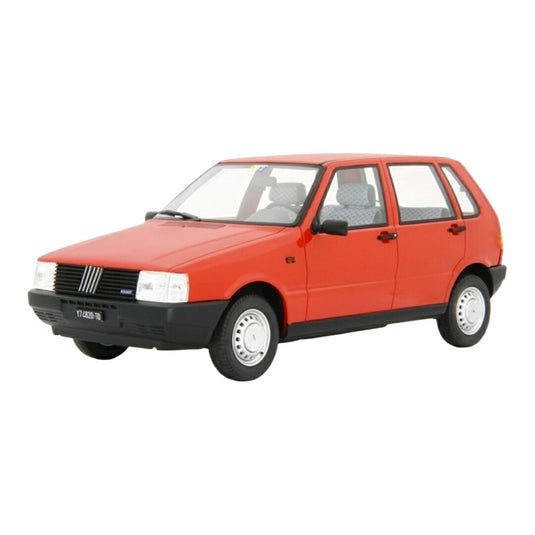 Fiatフィアット Unoウーノ 55S 1983 レッド / LAUDO-RACING 1/18 ミニカー