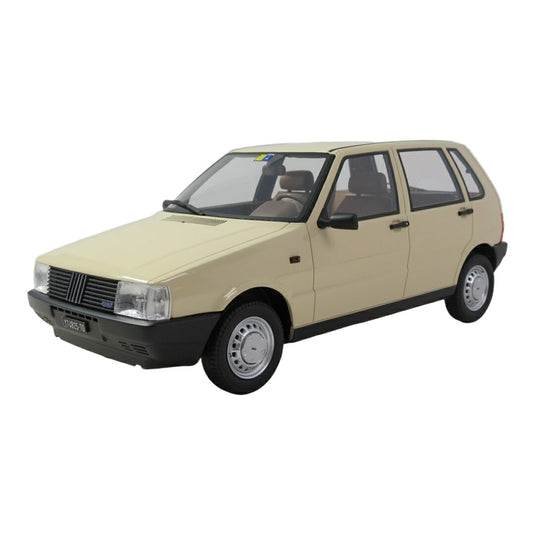 Fiatフィアット Unoウーノ 55S 1983 ベージュ / LAUDO 1/18 ミニカー