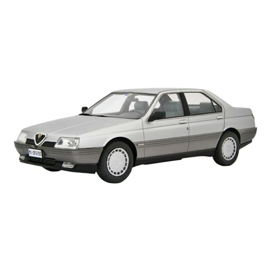Alfa Romeoアルファロメオ 164 2.0i Twin Spark 1987 シルバー / LAUDO-RACING 1/18 ミニカー
