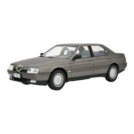 Alfa Romeoアルファロメオ 164 2.0i Twin Spark 1987 メタリックグレー / LAUDO-RACING 1/18 ミニカー