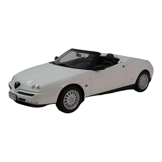 Alfa Romeoアルファロメオ Spiderスパイダー 2.0 Twin Spark 16V 1995 ホワイト / LAUDO 1/18 ミニカー