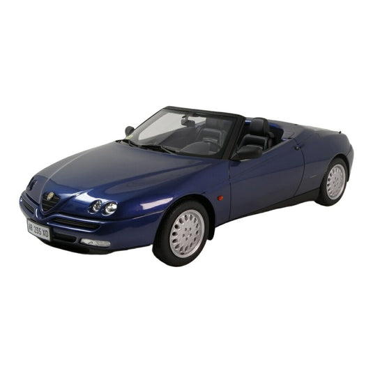 Alfa Romeoアルファロメオ Spiderスパイダー 2.0 Twin Spark 16V 1995 ブルー / LAUDO 1/18 ミニカー