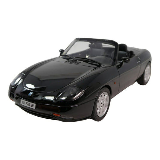 Fiatフィアット Barchettaバルケッタ 1995 ブラック / LAUDO 1/18 ミニカー