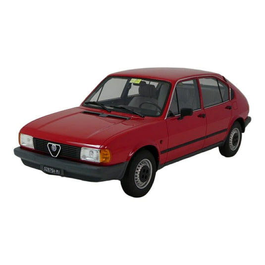 Alfa Romeoアルファロメオ Alfasudアルファスッド 1.2 4 Porte 1980 レッド / LAUDO 1/18 ミニカー