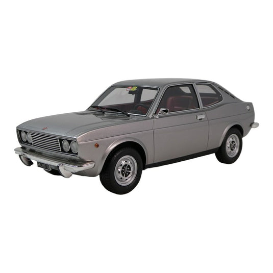 Fiatフィアット 128 クーペ 1300 SL 1972 シルバー / LAUDO 1/18 ミニカー