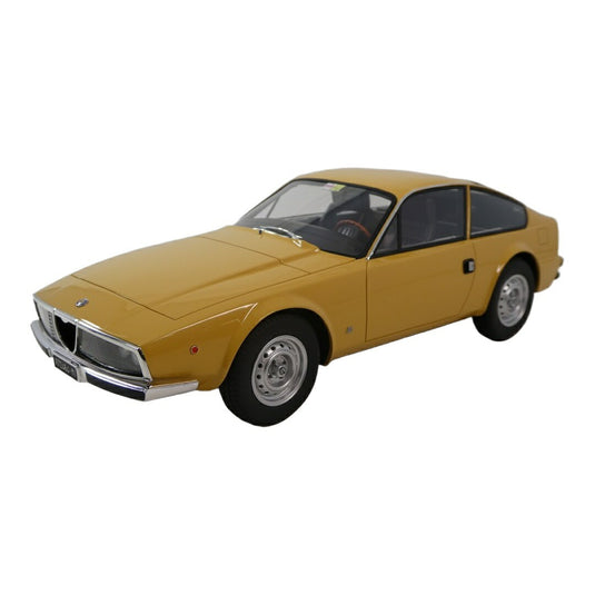 Alfa Romeoアルファロメオ Giuliaジュリア クーペ 1600 GT Juniorジュニア Zagatoザガート 1972 イエロー / LAUDO 1/18 ミニカー