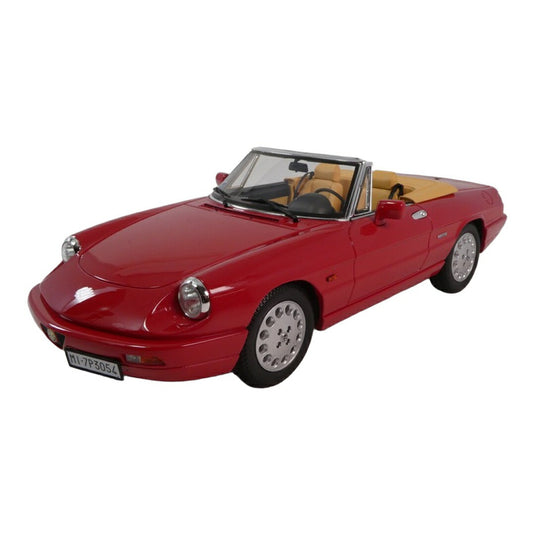Alfa Romeoアルファロメオ Spiderスパイダー 1.6/2.0 i 1990 レッド / LAUDO 1/18 ミニカー