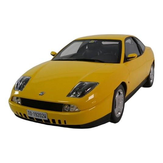 Fiatフィアット Coupeクーペ 2.0 16V Turboターボ Plusプラス 1993 イエロー / LAUDO 1/18 ミニカー