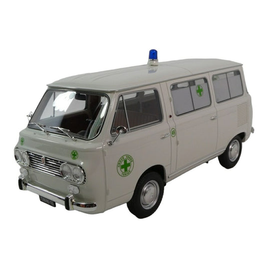 Fiatフィアット 850 Familiare 1965 ホワイト / LAUDO 1/18 ミニカー