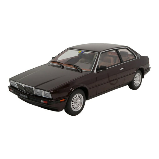 Maseratiマセラティ 2.0 Biturbo 1982-83 ダークブラウン / LAUDO 1/18 ミニカー