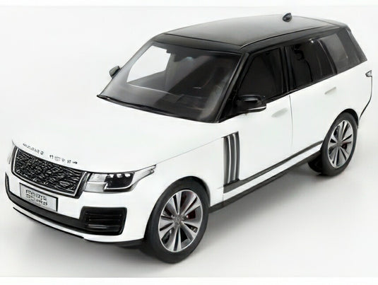 LAND ROVER - RANGE ROVER SV AUTOBIOGRAPHY DYNAMIC 2020 - WHITE BLACK/LCD 1/18ミニカー