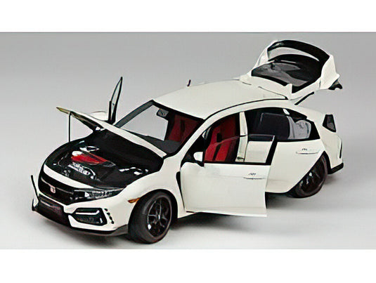 【予約】2025年発売予定HONDA  CIVIC TYPER (FK8) 2020  WHITE/LCD 1/18ミニカー