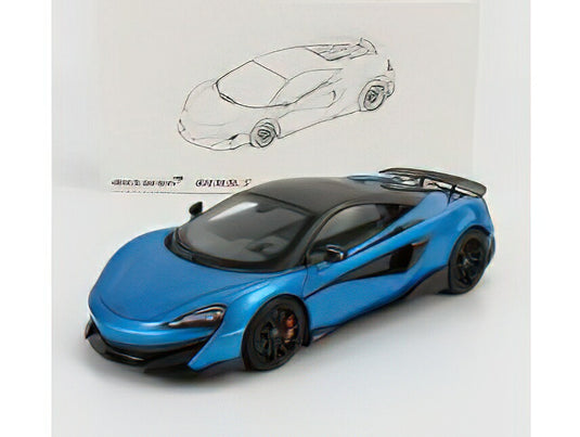 McLAREN  600LT 2018  BLUE MET/LCD 1/18ミニカー