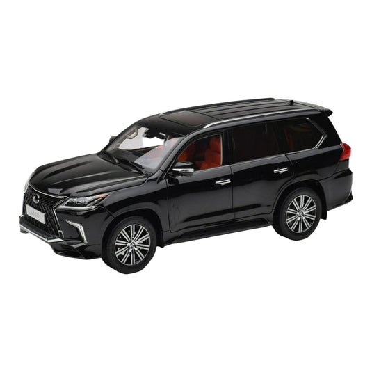 Lexusレクサス LX570 J200 2018 ブラック / LCD 1/18 ミニカー