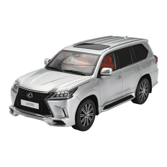 Lexusレクサス LX570 2022 シルバー / LCD 1/18 ミニカー