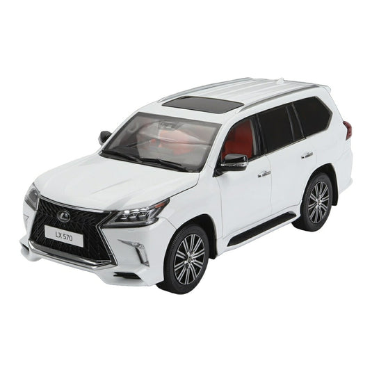 Lexusレクサス LX570 2022 ホワイト / LCD 1/18 ミニカー