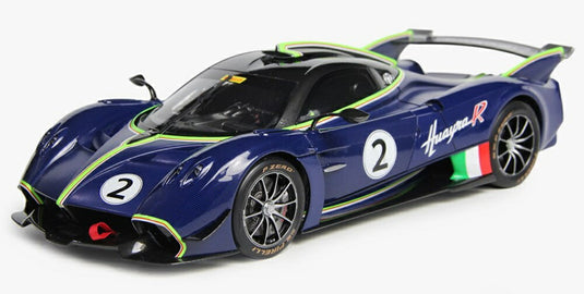 【予約】2026年発売予定 Paganiパガーニ Huayraウアイラ R No.2 2021 ブルーカーボン / LCD 1/18 ミニカー