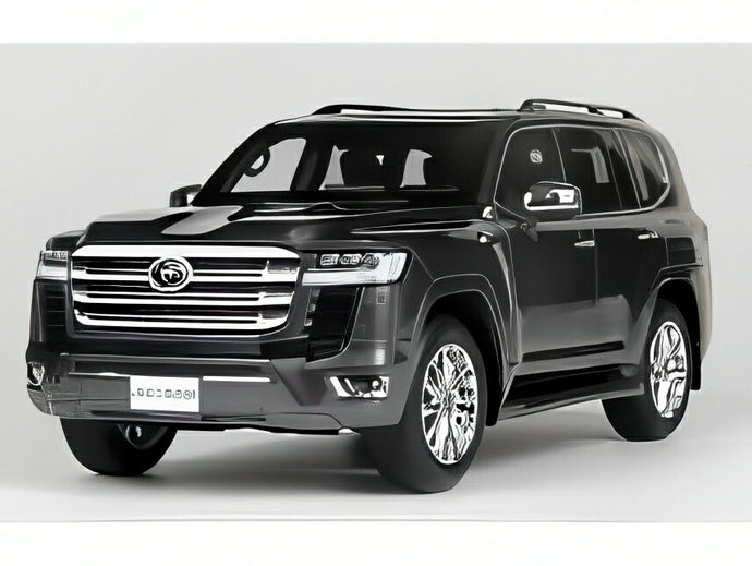 【予約】2025年発売予定TOYOTA ランドクルーザー 300-ZX 2024 グレー/LCD 1/18ミニカー 開閉機能付き