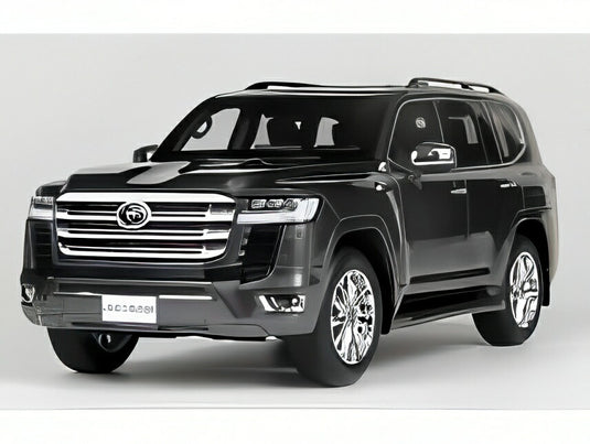 【予約】2025年発売予定TOYOTA ランドクルーザー 300-ZX 2024 グレー/LCD 1/18ミニカー 開閉機能付き