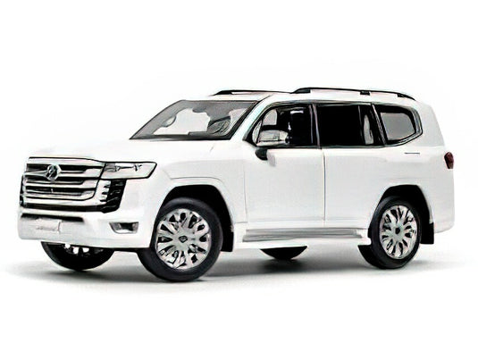 【予約】12月以降発売予定TOYOTA - LAND CRUISER 300-ZX 2024 - WHITE/LCD 1/18ミニカー