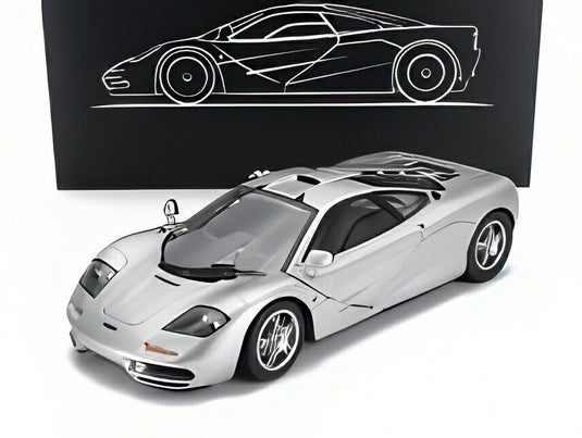 McLAREN F1 XP5 1993 シルバー/ LCD 1/18 ミニカー