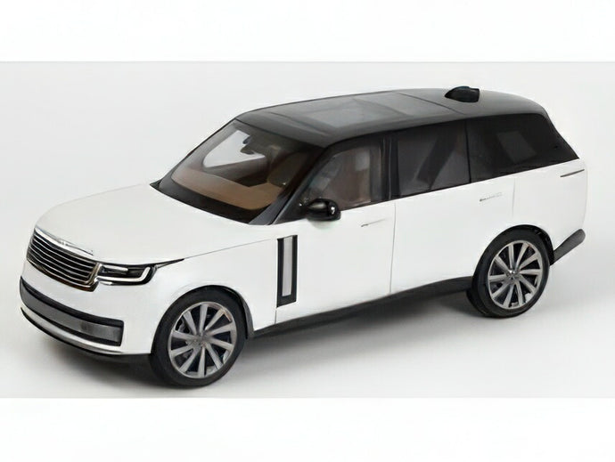 【予約】2025年発売予定LAND ROVER - RANGE ROVER 2022 - WHITE BLACK/LCD 1/18ミニカー ドア開閉